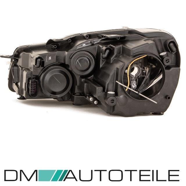 Scheinwerfer SET H7 Leiste Chrom 3D LED U TFL passt für VW Golf 6 ab 08-12