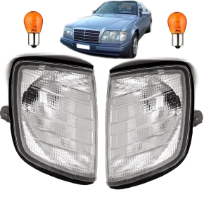 Set Mercedes W124 Front indicator left & right white...