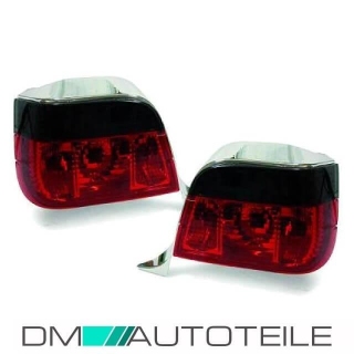 Rear Lights Set Red Black fits on BMW E36 Estate Bj 90-99
