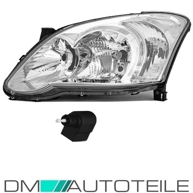 Toyota Corolla E12 Klarglas Scheinwerfer Rechts ab Bj 02-04 H7/H7 mit Stellmotor Toyota Corolla E12 Klarglas Scheinwerfer Rechts ab Bj 02-04 H7/H7 mit Stellmotor