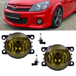 Set Nebelscheinwerfer Klarglas Gelb passt für Opel...
