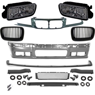 Stoßstange vorne + Grill +Nebel Smoke+Grillhalter passt für BMW bj.91-96 auch M3