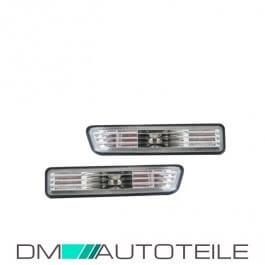 Side Indicators Set Clear Chrome fits on BMW E36 all Types 96-99