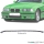 Evo Lippe GT Spoilerlippe passend für BMW E36 M3 M Stoßstange +Schrauben +*ABE