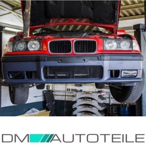 SPORT FRONT BUMPER fits ALL BMW E36 MODELS+GT LIP M3 M  +SET Fogs SMOKE + SCREWS