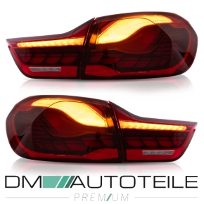 OLED Sequential indicator Set LED Rear lights Red fits on all BMW 4-Series F32 F33 F36
