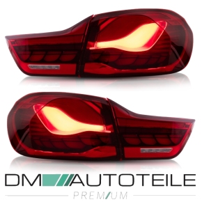 OLED Sequential indicator Set LED Rear lights Red fits on all BMW 4-Series F32 F33 F36