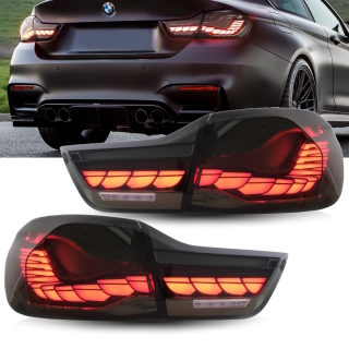 OLED Sequential indicator Set LED Rear lights smoke black fits on all BMW 4-Series F32 F33 F36