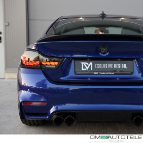 OLED Sequential indicator Set LED Rear lights smoke black fits on all BMW 4-Series F32 F33 F36
