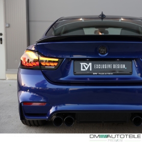 OLED Sequential indicator Set LED Rear lights smoke black fits on all BMW 4-Series F32 F33 F36