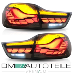OLED Sequential indicator Set LED Rear lights smoke black fits on all BMW 4-Series F32 F33 F36