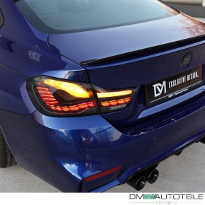 OLED Sequential indicator Set LED Rear lights smoke black fits on all BMW 4-Series F32 F33 F36
