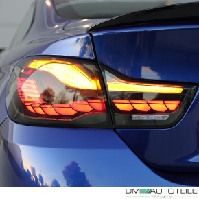 OLED Sequential indicator Set LED Rear lights smoke black fits on all BMW 4-Series F32 F33 F36