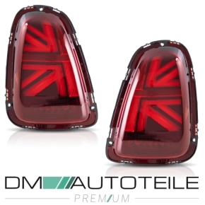  Union Jack LED Lightbar Rear Lights SET Red fits on BMW...