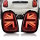 LED Lightbar dynamic Rear Lights SET Red fits on BMW Mini F55 F56 F57 up 2014-2020