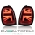 LED Lightbar dynamic Rear Lights SET Red fits on BMW Mini F55 F56 F57 up 2014-2020