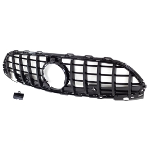 Kühlergrill Grill Schwarz passt für Mercedes C-Klasse S206 W206 ab Baujahr 2021 auf Sport Panamericana GT