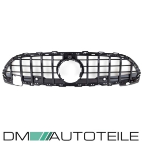 Kühlergrill Grill Schwarz passt für Mercedes C-Klasse S206 W206 ab Baujahr 2021 auf Sport Panamericana GT