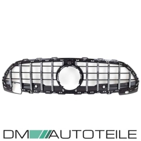 Kidney Grille Black Chrome fits on Mercedes C-Class S206 W206 up 2021 to Sport Panamericana GT