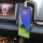 DM Exclusive Design 15W Wireless Charger Auto Handyhalterung Mit induktiver Ladefunktion Automatischer Betrieb Qi Ladestation Auto Lüftung