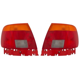 Heckleuchten Rückleuchten Depo / TYC rot SET passt für Audi A4 B5 8D2 Limousine 1994-1996