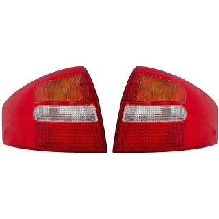 Heckleuchten Rückleuchten Depo / TYC SET passt für Audi A6 C5 4B2 Limousine ab 2001-2005