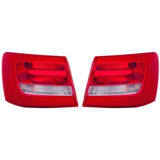 Heckleuchten Rückleuchten Depo / TYC SET außen passt für Audi A6 C7 Avant 4GD ab 2011-2014