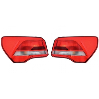 Heckleuchten Rückleuchten  P21W/PY21W außen SET passt für Audi Q3 (F3B) ab 2018