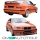Sport Front Bumper grey + accessories fits on  M3 + EVO lip 90-99 + fitting material fits on all BMW E36