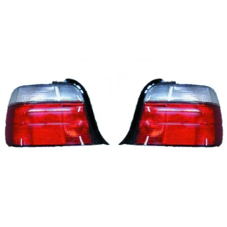 Heckleuchten Rückleuchten Depo / TYC SET weiss passt für BMW 3er Compact E36 ab 1994-2000