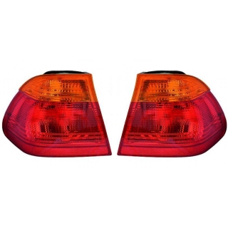 Heckleuchten Rückleuchten Depo TYC  SET außen passt für BMW 3er E46 Limo 97-01