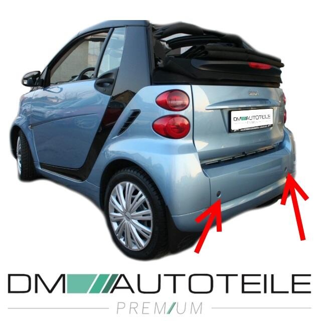4 Pezzi Coprimozzo Per Smart Fortwo 450 54mm – Tappi Ruota In ABS Nero, Copricerchioni Anti-polvere, Accessori Auto Eleganti E Protettivi