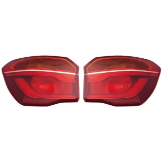 Heckleuchten Rückleuchten Depo TYC LED SET außen passt für BMW X1 F48 Vorfacelift 14-19