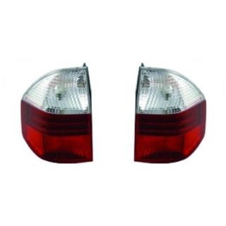 Heckleuchten Rückleuchten  rot weiss SET außen passt für BMW X3 E83 ab 2006-2011