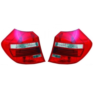 Heckleuchten Rückleuchten Depo TYC LED SET rot weiss passt für BMW 1er E87 E81 ab 2007-2013