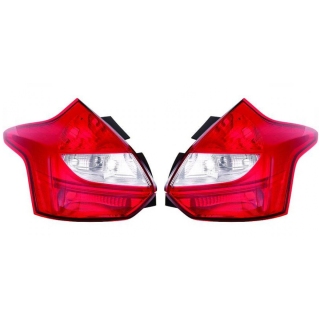 Heckleuchten Rückleuchten Depo / TYC LED SET passt für Ford Focus III 5 Türer ab 2010-2014