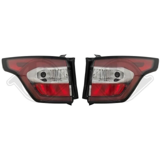 Heckleuchten Rückleuchten  schwarz LED SET passt für Ford Kuga II ab 16-19