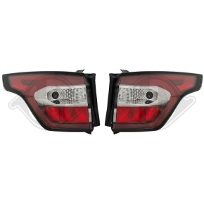 Heckleuchten Rückleuchten rot LED SET passt...
