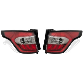 Heckleuchten Rückleuchten Original TYC rot LED SET...