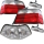 Set Rückleuchten + Seite + Front Blinker Rot Weiss passt für BMW 3er E36 Limousine bj 96-99