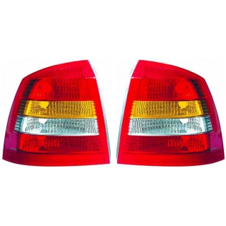 Heckleuchten Rückleuchten Depo / TYC SET passt für Opel Astra G CC ab Baujahr 98-04