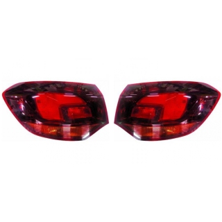 Heckleuchten Rückleuchten Depo / TYC getönt SET passt für Opel Astra J Caravan P10 ab 09-15