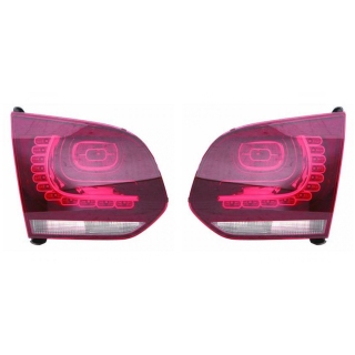Heckleuchten Rückleuchten Depo / TYC LED innen SET passt für VW Golf VI (5K1) ab 08-12