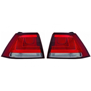 Heckleuchten Rückleuchten Depo / TYC W21W SET passt für VW Golf VII (BE2) ab 12-17