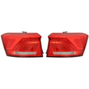 Heckleuchten Rückleuchten  rot/schwarz LED SET passt...