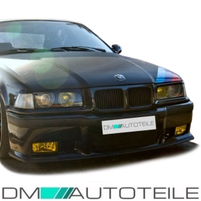 SET Fog Lights Lamps Yellow +2x Bulbs US Look fits on BMW E36 ALL Models 90-2000
