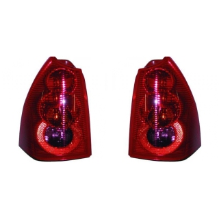Heckleuchten Rückleuchten Original Depo / TYC SET passt für Peugeot 307 Break (3E) ab 02-05