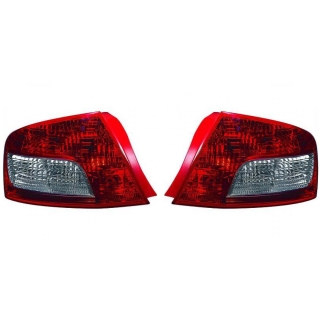 Heckleuchten Rückleuchten Depo / TYC SET passt für Peugeot 407 nur Limousine (6D) ab 08-10
