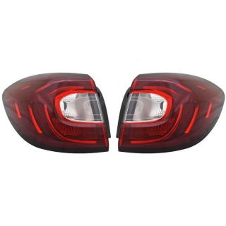 Heckleuchten Rückleuchten Depo / TYC außen LED SET passt für Renault Captur I (J5) ab 17-20