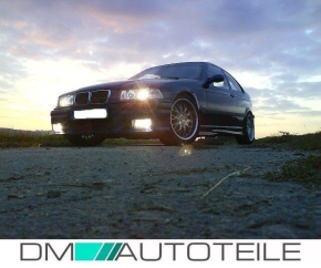 SET BUMPER SPORT +GT Evo lip+fog lights OEM fits BMW E36 all models + M3 M-Sport